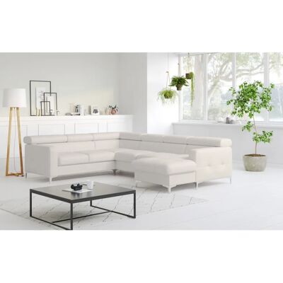 COTTA Sammy U-Form Sofa - Naturleder U-Form Recliner COTTA Sammy U-Form Sofa - Naturleder U-Form Recliner