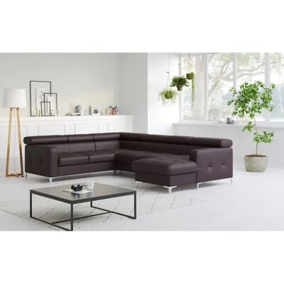 COTTA Sammy U-Form Naturleder Sofa - U-Shape Couch COTTA Sammy U-Form Naturleder Sofa - U-Shape Couch