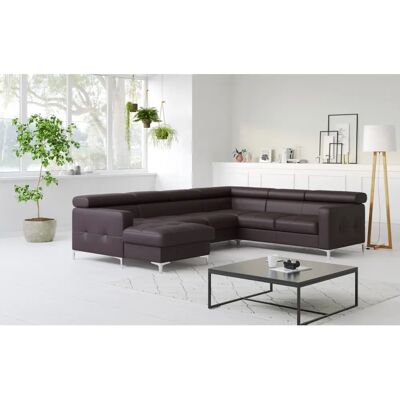 COTTA Sammy U-Form Sofas - Naturleder - Recamiere links - U-Form COTTA Sammy U-Form Sofas - Naturleder - Recamiere links - U-Form