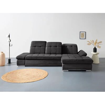 COTTA Holiday L-Form Sofa - Microfaser, Recamiere rechts, 302cm COTTA Holiday L-Form Sofa - Microfaser, Recamiere rechts, 302cm