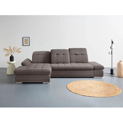 COTTA Holiday L-Form Sofa - Mikrofaser, Verstellbar, mit Schlaffunktion COTTA Holiday L-Form Sofa - Mikrofaser, Verstellbar, mit Schlaffunktion
