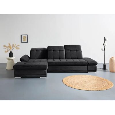 COTTA Holiday L-Form Sofa - Mikrofaser, Verstellbar, Europa COTTA Holiday L-Form Sofa - Mikrofaser, Verstellbar, Europa