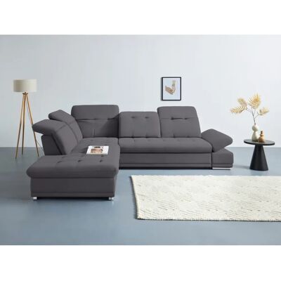 COTTA Holiday L-Form Sofa - L-Formiges Chenille-Sofa mit Stauraum COTTA Holiday L-Form Sofa - L-Formiges Chenille-Sofa mit Stauraum