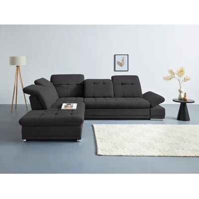 COTTA Holiday L-Form Sofa - Mikrofasert, Ottomane links, ohne Bettfunktion COTTA Holiday L-Form Sofa - Mikrofasert, Ottomane links, ohne Bettfunktion