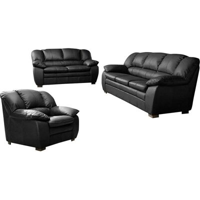 COTTA Casino Ledersofaset - 3 Stück COTTA Casino Ledersofaset - 3 Stück