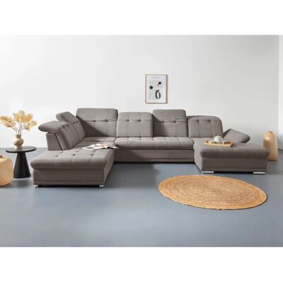 COTTA Holiday U-Form Sofa - Microfaser Couch COTTA Holiday U-Form Sofa - Microfaser Couch