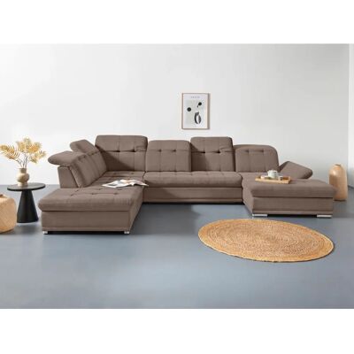 COTTA Holiday U-Form Sofa - Sitztiefenverstellung COTTA Holiday U-Form Sofa - Sitztiefenverstellung