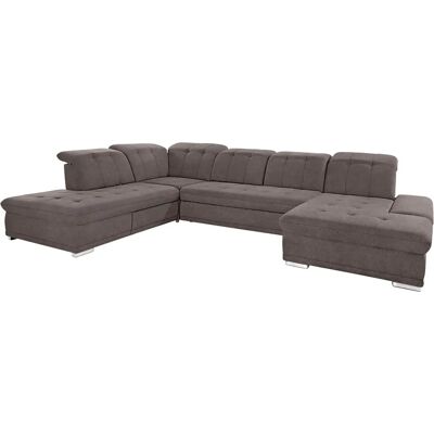COTTA Holiday U-Form Sofa - Microfaser, Verstellbar, Europa COTTA Holiday U-Form Sofa - Microfaser, Verstellbar, Europa