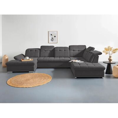 COTTA Holiday U-Form Sofa - Verstellbar, Stauraum, 6 Sitze COTTA Holiday U-Form Sofa - Verstellbar, Stauraum, 6 Sitze