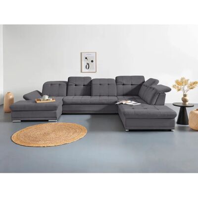 COTTA Holiday U-Form Sofa - U-Form Chenille Stoff COTTA Holiday U-Form Sofa - U-Form Chenille Stoff