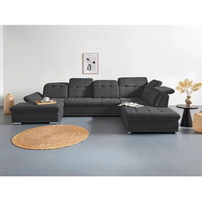 COTTA Holiday U-Form Sofas - Microfaser, 6 Sitze, Verstellbar COTTA Holiday U-Form Sofas - Microfaser, 6 Sitze, Verstellbar