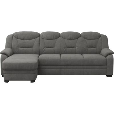 COTTA Marcus L-Form Sofa - Chenille, Grau, 257x99x162cm COTTA Marcus L-Form Sofa - Chenille, Grau, 257x99x162cm