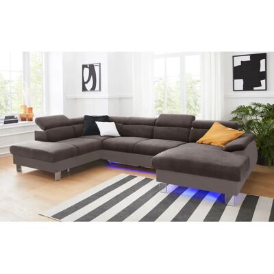 COTTA Komaris U-Form Sofas - Braun COTTA Komaris U-Form Sofas - Braun