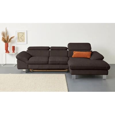 COTTA Driver L-Form Sofa - Verstellbar, Leder, Stauraum COTTA Driver L-Form Sofa - Verstellbar, Leder, Stauraum