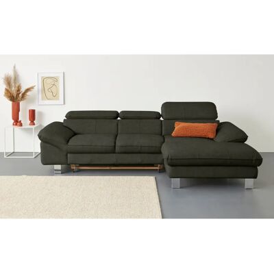 COTTA Driver L-Form Grünes Sofa - Sofa COTTA Driver L-Form Grünes Sofa - Sofa