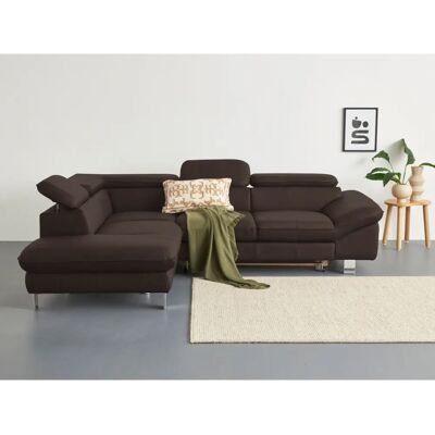 COTTA Driver L-Form Sofa - Kunstleder, Verstellbare Kopfstützen COTTA Driver L-Form Sofa - Kunstleder, Verstellbare Kopfstützen