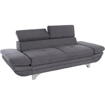 Cotta Enterprise 2-Sitzer Grau Chenille Sofa - Sofa Cotta Enterprise 2-Sitzer Grau Chenille Sofa - Sofa