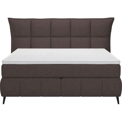 COTTA Sarah Boxspringbett - 160x200cm, Soft Struktur, Schwarz COTTA Sarah Boxspringbett - 160x200cm, Soft Struktur, Schwarz