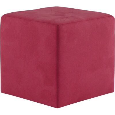 COTTA Cuby Bordeaux Hocker - Sitzwürfel Microfaser COTTA Cuby Bordeaux Hocker - Sitzwürfel Microfaser