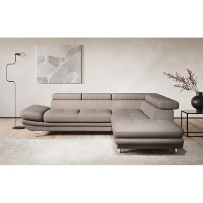 COTTA Enterprise L-Form Sofa - Grau, Kopf- & Armteilverstellung, 277cm COTTA Enterprise L-Form Sofa - Grau, Kopf- & Armteilverstellung, 277cm