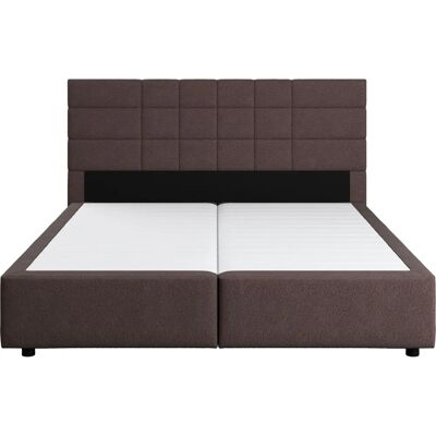 COTTA Nala Mikrofaser Boxspringbett - Komplettset, Grau COTTA Nala Mikrofaser Boxspringbett - Komplettset, Grau