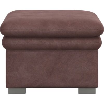 COTTA Leandra Braun Mikrofaser Hocker - Hocker COTTA Leandra Braun Mikrofaser Hocker - Hocker