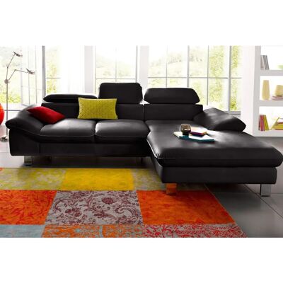 COTTA Driver Schwarzes Ecksofa - Sofa COTTA Driver Schwarzes Ecksofa - Sofa