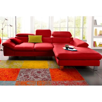 COTTA Driver L-Form Rotes Sofa - Sofa COTTA Driver L-Form Rotes Sofa - Sofa