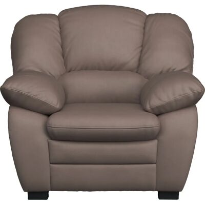 COTTA Casino Sessel - Echtes PAMPAS Leder, Grau, 109x88x92cm COTTA Casino Sessel - Echtes PAMPAS Leder, Grau, 109x88x92cm