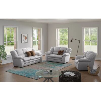 COTTA Casino Grau Polstergarnitur - Geflochten, Kunstleder - Sofa-Set COTTA Casino Grau Polstergarnitur - Geflochten, Kunstleder - Sofa-Set