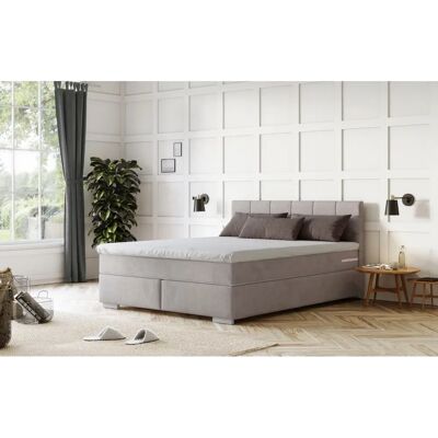 COTTA Simba Boxspringbett - 5-Zonen-Taschen-Federkern - Grau COTTA Simba Boxspringbett - 5-Zonen-Taschen-Federkern - Grau