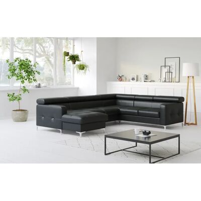 COTTA Sammy U-Form Sofa - Luxus-Kunstleder COTTA Sammy U-Form Sofa - Luxus-Kunstleder