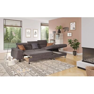 COTTA Komaris L-Form Sofa - Recamiere rechts, Verstellbarer Kopfteil COTTA Komaris L-Form Sofa - Recamiere rechts, Verstellbarer Kopfteil