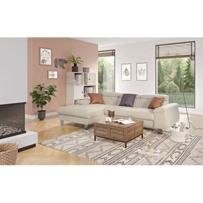 COTTA Komaris L-Form Sofa - Modulares Beiges Sofa mit 3 Sitzen COTTA Komaris L-Form Sofa - Modulares Beiges Sofa mit 3 Sitzen