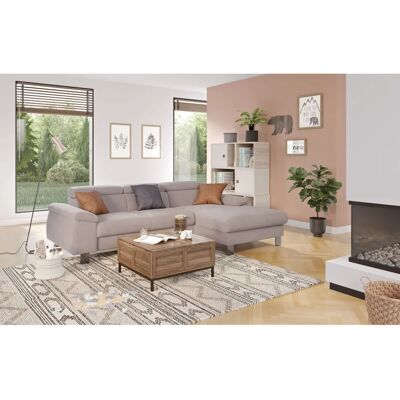 COTTA Komaris L-Form Sofa - Recamiere, Stauraum, Polyester COTTA Komaris L-Form Sofa - Recamiere, Stauraum, Polyester