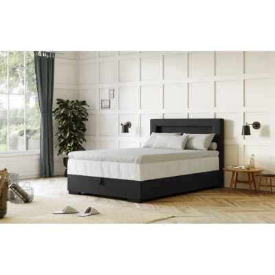 COTTA Kelly Boxbett - 140x200cm, Schwarz, 5-Zonen-Federkern COTTA Kelly Boxbett - 140x200cm, Schwarz, 5-Zonen-Federkern