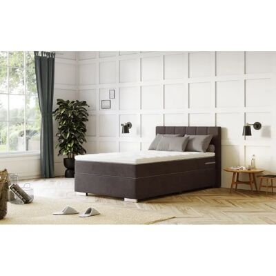 COTTA Simba Boxspringbett - 5-Zonen-Taschenfederkern, Braun, 120x200cm COTTA Simba Boxspringbett - 5-Zonen-Taschenfederkern, Braun, 120x200cm