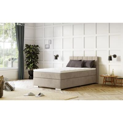 COTTA Simba Boxspringbett - Platinum, 120x200cm, Ohne Matratze COTTA Simba Boxspringbett - Platinum, 120x200cm, Ohne Matratze