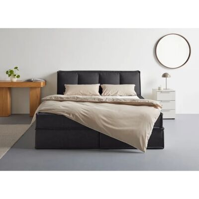 Home AFFAIRE Sacy Boxspringbett - Braun, 160x200cm Home AFFAIRE Sacy Boxspringbett - Braun, 160x200cm