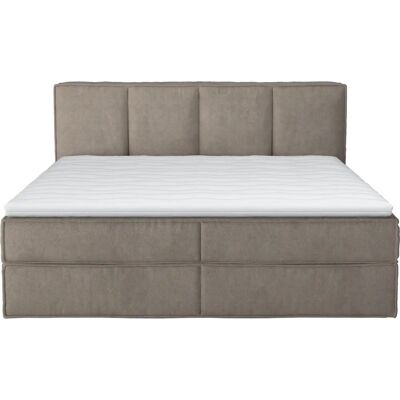 HOME AFFAIRE Sacy Boxspringbett - 160x200cm, grau, komplett HOME AFFAIRE Sacy Boxspringbett - 160x200cm, grau, komplett