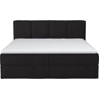 HOME AFFAIRE Sacy Schwarzes Boxspringbett - Boxspringbett HOME AFFAIRE Sacy Schwarzes Boxspringbett - Boxspringbett