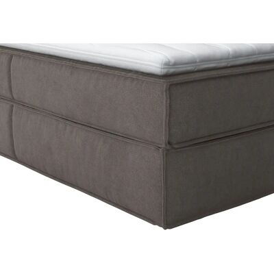 HOME AFFAIRE Sacy Grau Boxspringbett - Komplettbetten, Fein Struktur, 180x200cm HOME AFFAIRE Sacy Grau Boxspringbett - Komplettbetten, Fein Struktur, 180x200cm