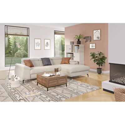 COTTA Kitty L-Form Sofa - Recamiere rechts, Polyester, Made in Europe COTTA Kitty L-Form Sofa - Recamiere rechts, Polyester, Made in Europe