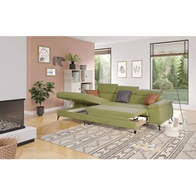 COTTA Kitty L-Form grünes Sofa - Sofa COTTA Kitty L-Form grünes Sofa - Sofa