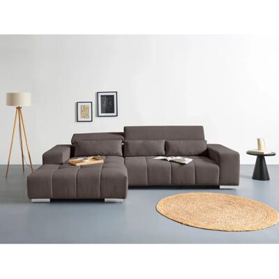 COTTA Orion L-Form Ecksofa - Mikrofaser, Recamiere links COTTA Orion L-Form Ecksofa - Mikrofaser, Recamiere links