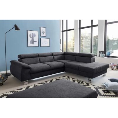 COTTA COTTA L-Form Sofa - Mikrofaser, Bettfunktion, Rechte Ottomane COTTA COTTA L-Form Sofa - Mikrofaser, Bettfunktion, Rechte Ottomane