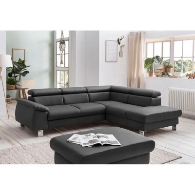 COTTA Komaris L-Form Ecksofa - Kunstleder, Ottomane rechts - ohne Bettfunktion COTTA Komaris L-Form Ecksofa - Kunstleder, Ottomane rechts - ohne Bettfunktion