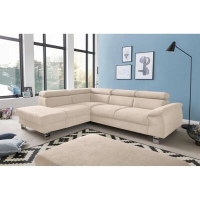 COTTA Cotta L-Form Sofa - Beige, Microfaser, 249x72x100 cm COTTA Cotta L-Form Sofa - Beige, Microfaser, 249x72x100 cm