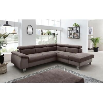 COTTA Komaris L-Form Sofa - Bezogen mit Kunstleder SOFTLUX-Struktur COTTA Komaris L-Form Sofa - Bezogen mit Kunstleder SOFTLUX-Struktur