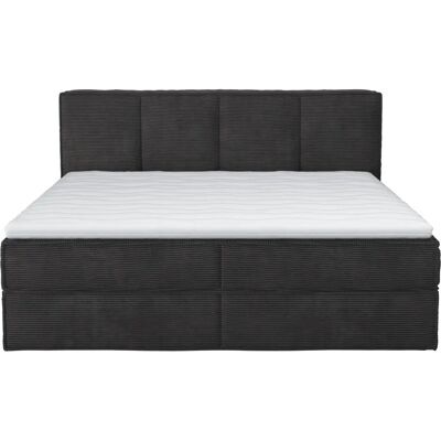 Home Affaire Sacy - Graues Boxspringbett - Komplettset Home Affaire Sacy - Graues Boxspringbett - Komplettset